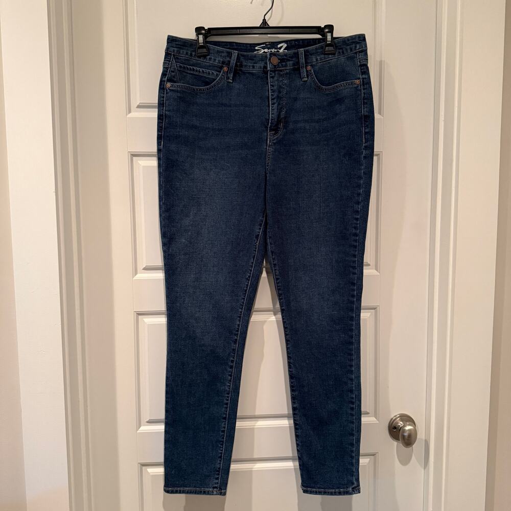 Seven 7 Skinny Jeans Womens Size 12